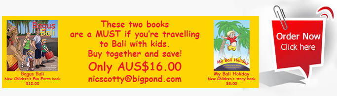 travelling to Bali with kids